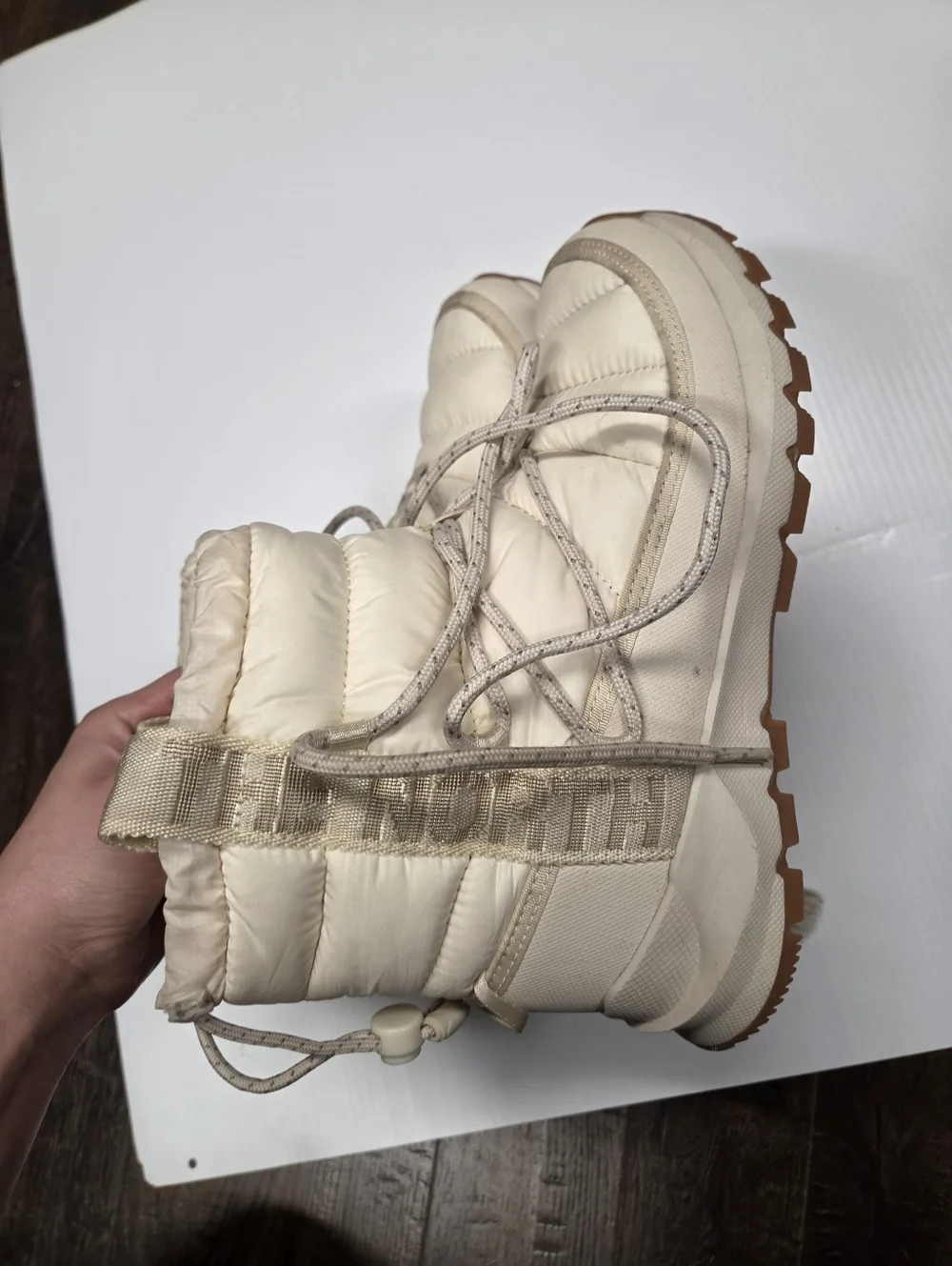 THE NORTH FACE Thermoball Lace Up Womens Waterproof Boots Size 7